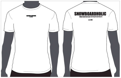 Snowboardholic Tee